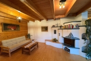 Wohlig, warmes Wohngefühl im Massivholzhaus